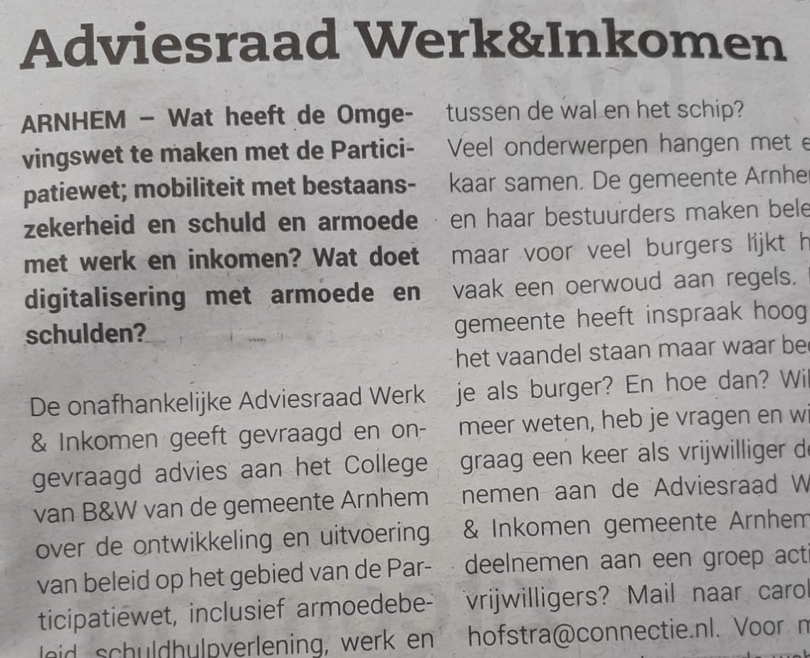 Publicatie Arnhemse Koerier van 10 augustus 2024